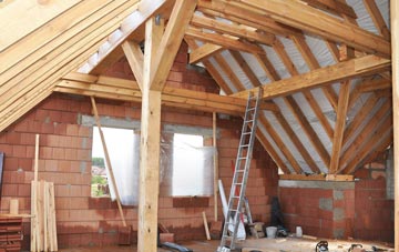 Abercegir attic trusses