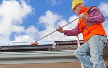 Abercegir soft wash roof cleaning