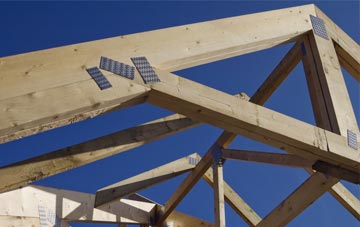 Abercegir roof trusses for new builds and additions